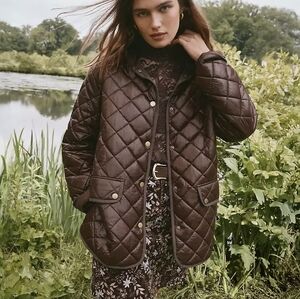 Loft Quilted Puffer Barn Jacket